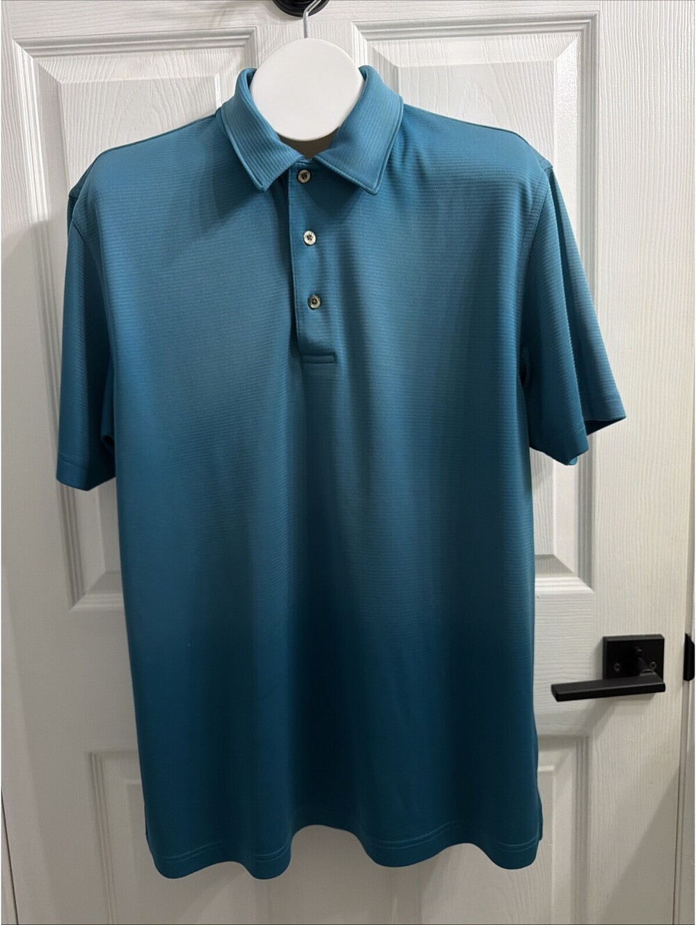 PGA Tour Men's Polo Shirt XL Blue/green Golf Clothing Style